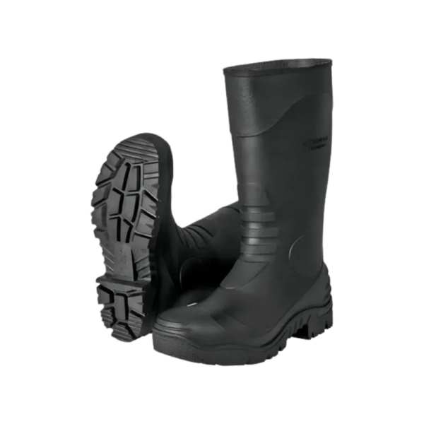 Bota jardinera de hule negra Truper