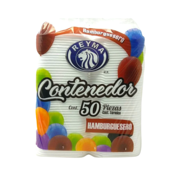 Contenedor Reyma hamburguesero