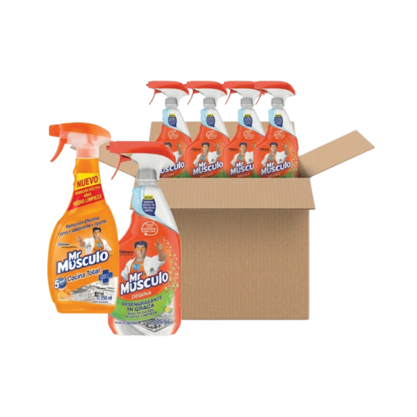 Desengrasante p/cocina Mr Músculo 12/650ml