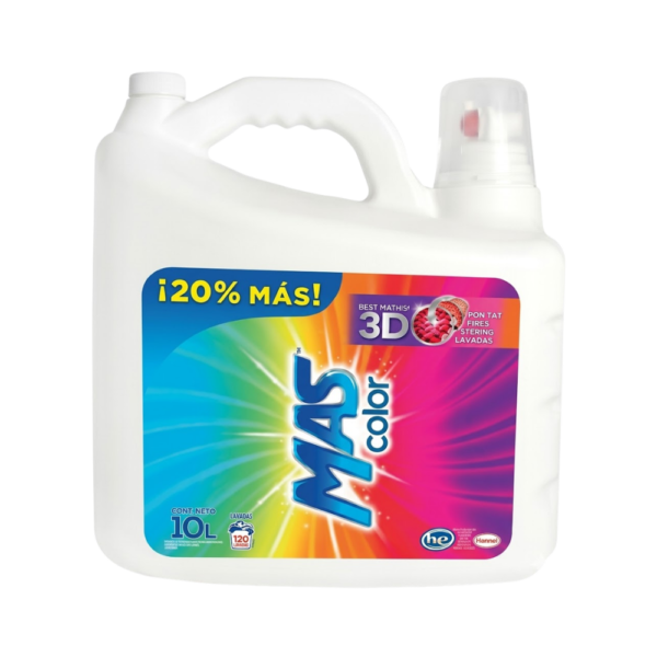 Detergente líquido Más Color