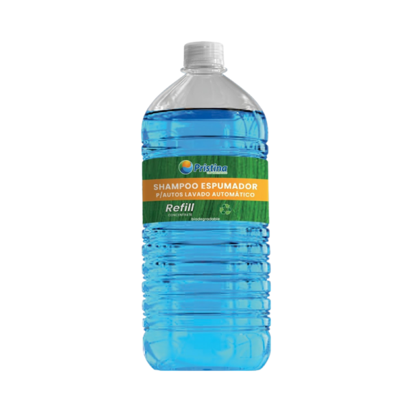 Shampoo espumador p/autos lavado automático
