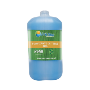 Suavizante de telas azul