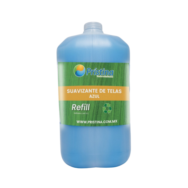 Suavizante de telas azul